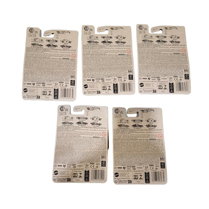 Hot Wheels -Set of 5 Vintage Racing Club 2024 Launch Pack Die Cast Vehicles HRT81-956A