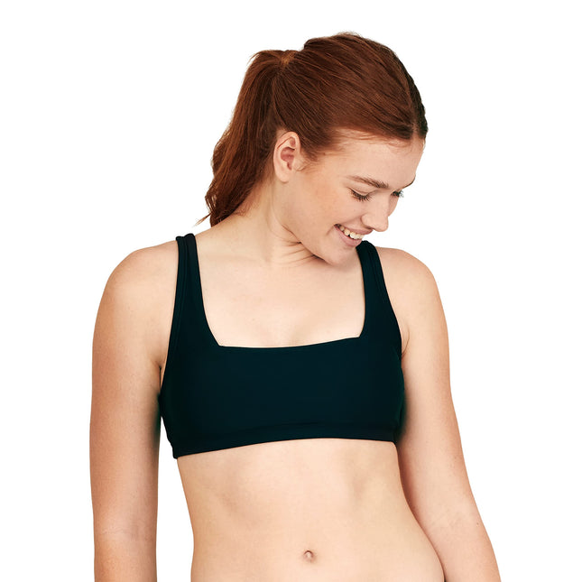 Speedo Women's Swimsuit Bikini Top Adjustable Squa