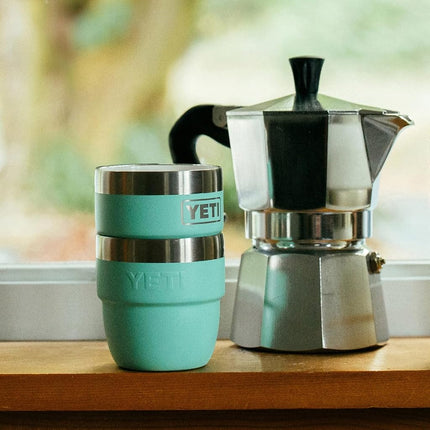 YETI Rambler 4 oz Stackable Cup, Stainless Steel, Vacuum Insulated Espresso/Coffee Cup, 2 Pack, Ultramarine Violet
