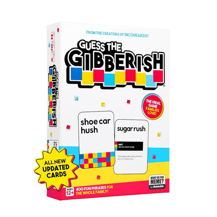 WHAT DO YOU MEME? Incohearent Family Edition - The Party Game Where You Compete to Guess The Gibberish (Cover May Vary)