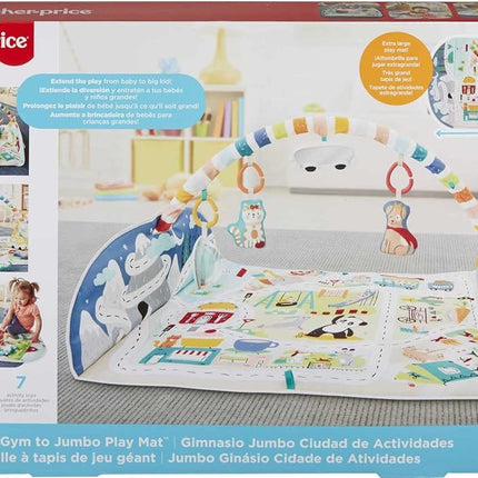 Fisher-Price Activity City Gym to Jumbo Play Mat