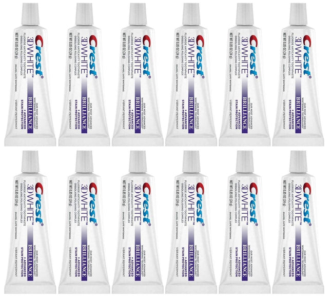 Crest 3D White Brilliance Toothpaste, Vibrant Pepp