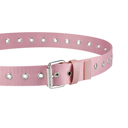 Dickies womens Grommet Belt, Pink, S