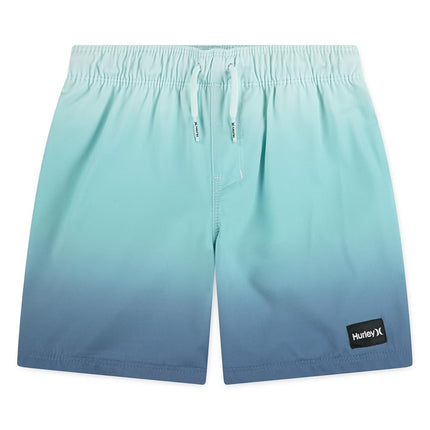 Hurley Boys' Pull on Swim Trunks, Mint Candy Ombre, 4