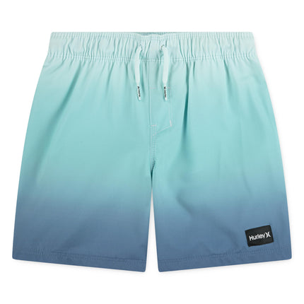 Hurley Boys' Pull on Swim Trunks, Mint Candy Ombre, 2T