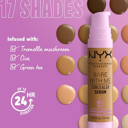 NYX Professional Makeup Bare with Me Concealer Serum 9.6 ml, Tan