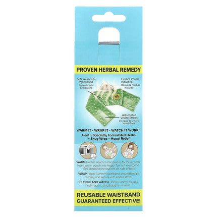 Happi Tummi Colic and Gas Relief Waistband (Green)