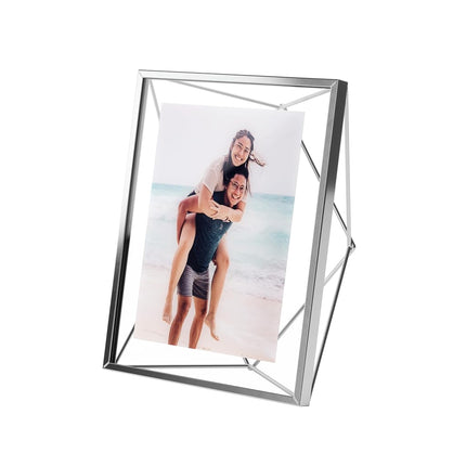 Umbra Prisma Picture Frame, Floating Metal Wall Mo