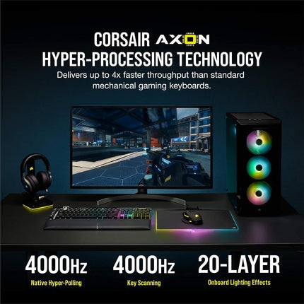 K100 Rgb Keyboard Usb Qwertz