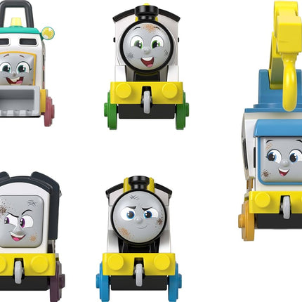 Thomas & Friends Construction Crew Set with 5 Push-Along Engines