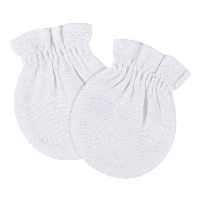 Gerber baby-girls 8-pack and 12-pack No Scratch Mittens, Navy/Gray/White, 0-3 Months (12-pack)
