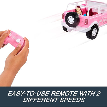 Hot Wheels RC Barbie Ford Bronco with Accessories