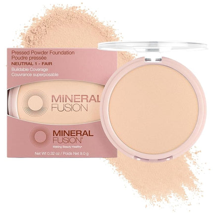 Mineral Fusion Pressed Powder Foundation - 01 Neut