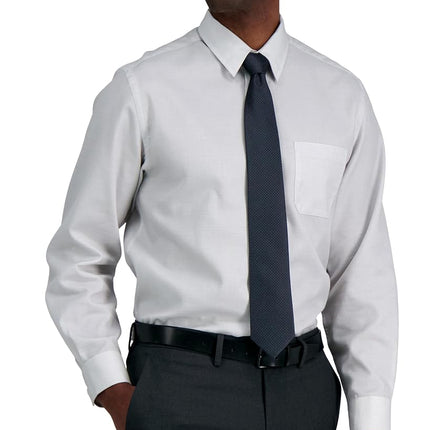 Calvin Klein Men’s Black Solid and Pattern Neckties – Standard and Extra Long Sizes, Black Micro, Default