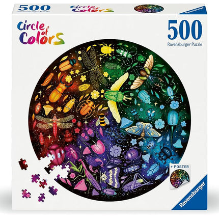 Ravensburger - Insects Circle Puzzle 500 Pieces