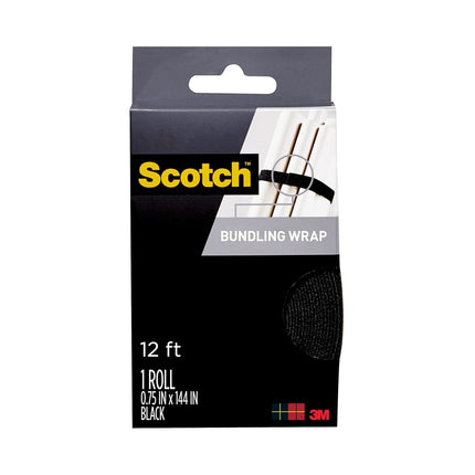 Scotch RF3740 Bundling Wrap, 0.75-Inch x 12-Feet, 