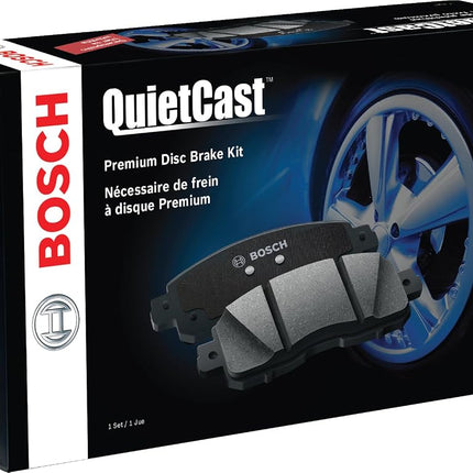 BOSCH BC2019 QuietCast Premium Ceramic Disc Brake Pad Set; FRONT