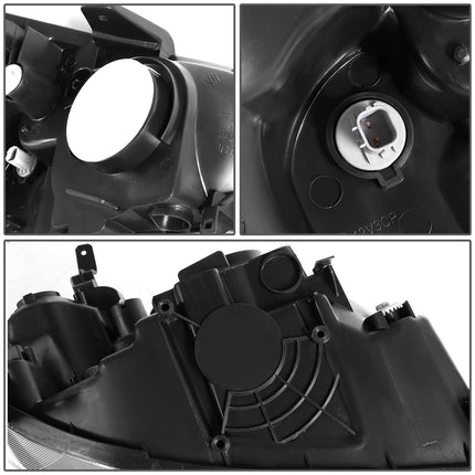 Conjunto de faros delanteros izquierdo/lado del conductor estilo fábrica DNA Motoring OEM-HL-0007-L