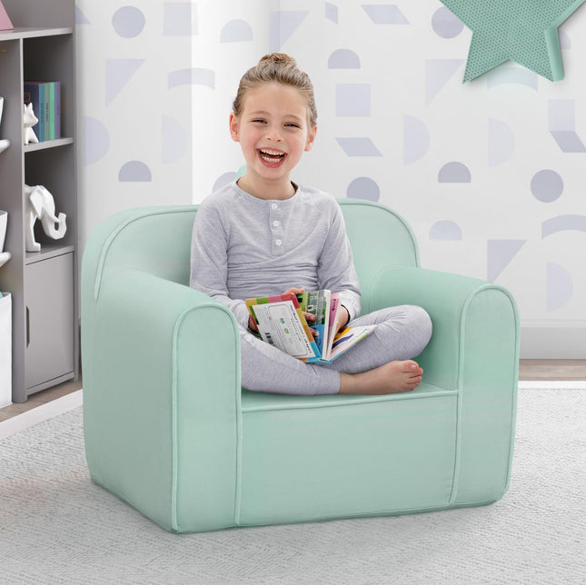 Delta Children Cozee Chair, Sage - Age 18 Months and Up