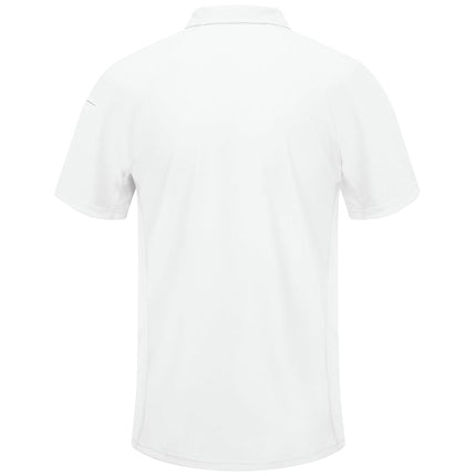 Red Kap Men's Standard Active Performance Polo Shirt, Large Tall Red
