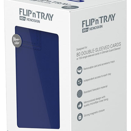 Ultimate Guard Flip n Tray Deck Case 80+ XenoSkin Monocolor Deck Box