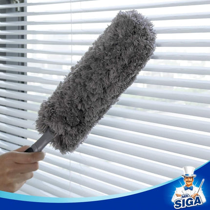 MR.SIGA Lint Free Microfibre Duster, Washable Duster for Household Cleaning