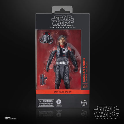 Star Wars The Black Series Cassian Andor (Sienar Test Pilot), Andor Premium Collectible 6 Inch Action Figure