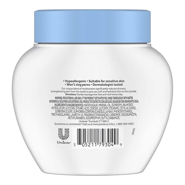 Pond's 10305211793046 Extra Rich Dry Skin Cream, Caring Classic, 10.1oz Volume