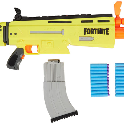 Nerf Pistolet Blaster - Fortnite Scar Légendaire - Garçons 12+ - Unisexe - Jaune - Thème Militaire [31 mars 2019] Hasbro