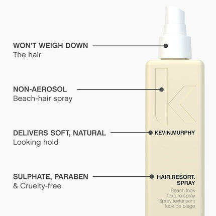 KEVIN.MURPHY HAIR.RESORT.SPRAY Beach Waves Spray, Fine & Long Hair, 150ml