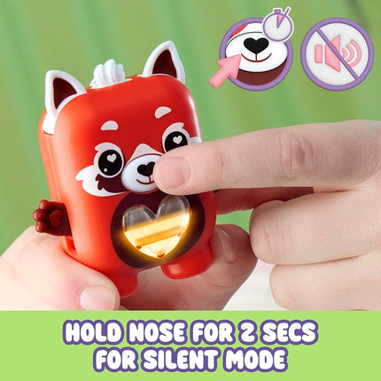 NANO-MALS Pamanda The Red Panda, Electronic Pet Panda Toy, 70+ Responses, Interactive Fidget Toys for Girls & Boys Ages 5+