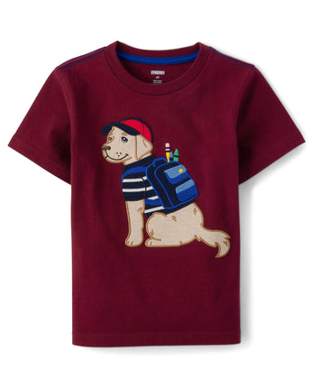 Gymboree Boys' and Toddler Embroidered Graphic Sho