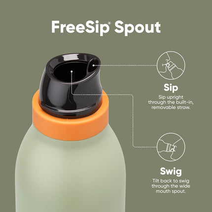Owala FreeSip Twist Insulated Water Bottle - 710ml (24oz) Camo Cool