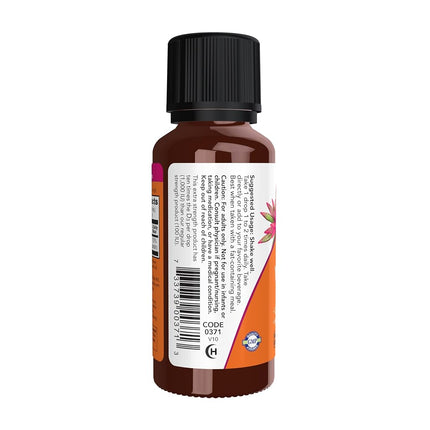 NOW Extra Strength Liquid Vitamin D-3, 1-Ounce