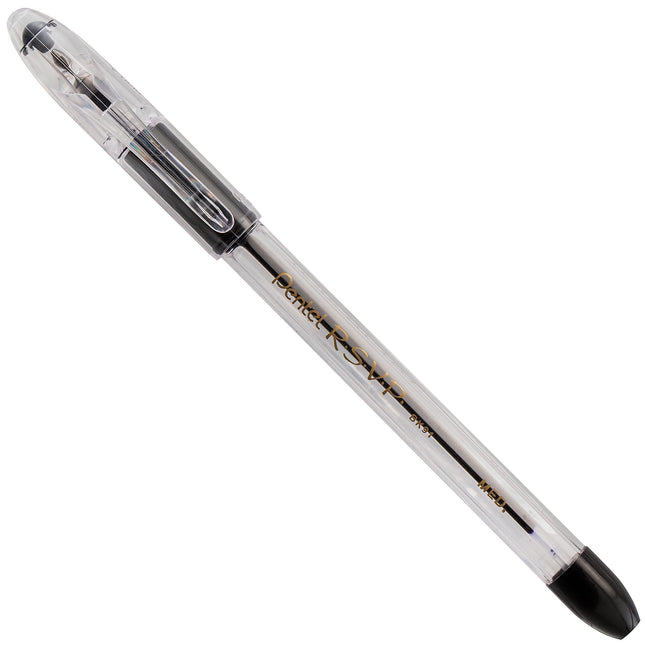 Pentel R.S.V.P. Medium Ballpoint Pens 2/Pkg-Black