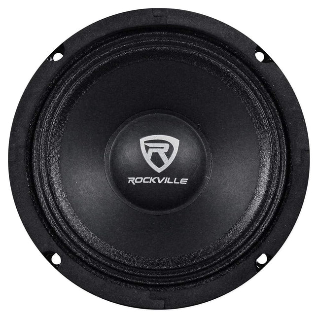 Rockville RM68PRO 6.5-Inch 8 Ohm SPL Mid-Bass Midrange Car Speaker 105dB 200w-Set of 1