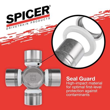 Spicer 5-7166X U-Joint Kit 1350WJ Series (ISR), Cup Size = 1.188"