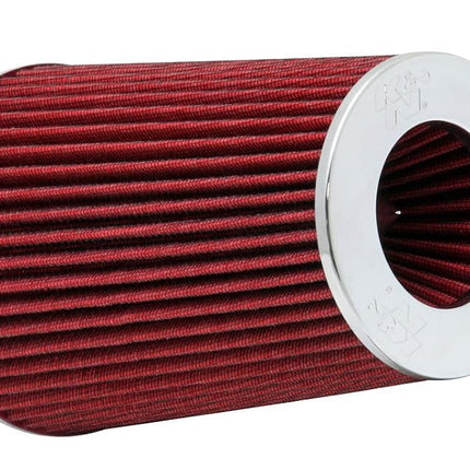 K&N Universal Clamp-On Air Filter: High Performance, Premium, Washable, Filter: Flange Diameter: 4 In, Filter Height: 9.5 In, Flange Length: 1.125 In, Shape: Round Tapered, RG-1002RD