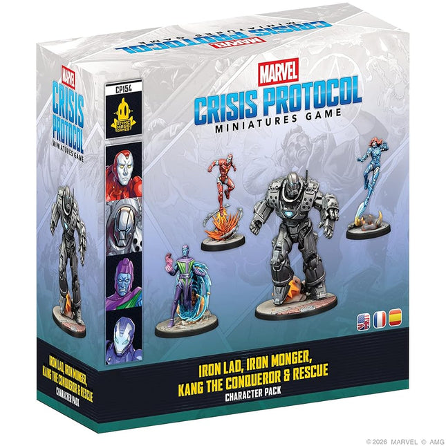 Asmodee Marvel: Crisis Protocol Iron Lad, Iron Mon