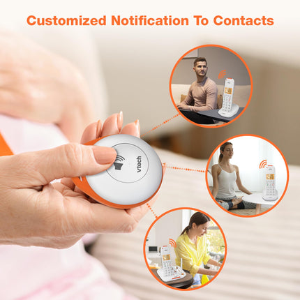 VTech SN7022 Colgante portátil de emergencia para el hogar para los sistemas telefónicos para personas mayores SN5127 y SN5147