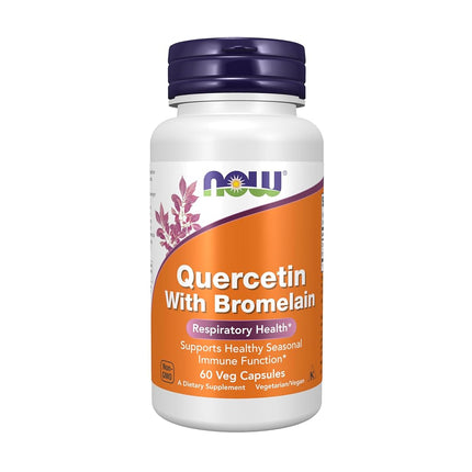 NOW Supplements, Quercetin with Bromelain, Balance