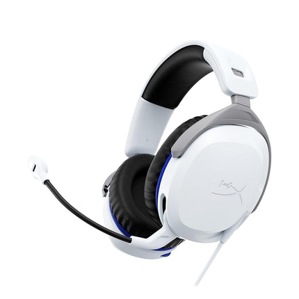 HyperX Cloud Stinger 2 – Casque gaming pour PlayStation | Confort signature | Serre-tête réglable | Filaire | Blanc