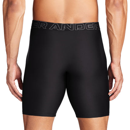 Under Armour Men's Performance Tech 9-inch Boxerjock Multi-Pack, Black Solid - Core 3 Pack, L