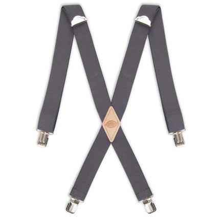Dickies Men's Hs-21di5100-gry Suspenders, Charcoal