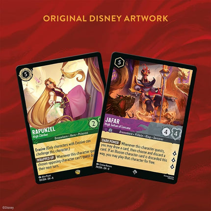 Ravensburger Disney Lorcana Trading Card Game - Quest Set - Set 8 Palace Heist - Gift Set for Adults & Kids Age 8 Years Up - Collectable TCG
