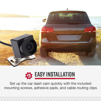 Cobra External-View Camera for SC Series Dash Cams, with Full HD Video