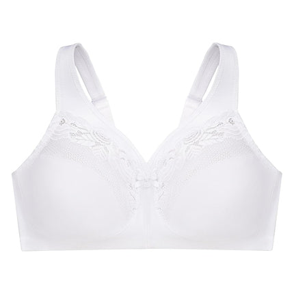 Glamorise MagicLift Minimizer Wirefree Bra 1003 (Women's & Women's Plus) White