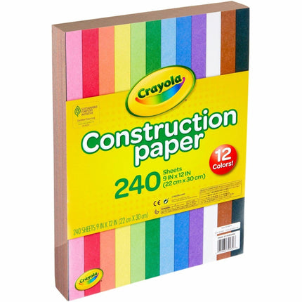 Crayola 240 Sheet Construction Paper