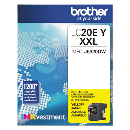 Brother LC20EY ink cartridge Original Yellow 1 pcs