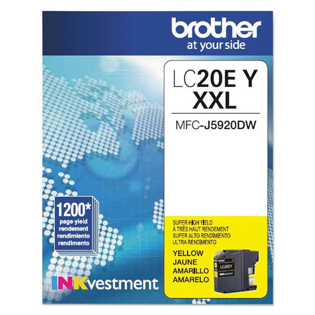 Brother LC20EY ink cartridge Original Yellow 1 pcs